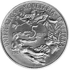 5 Euro 150° Anniversario dell’Unificazione Monetaria Italiana 2012