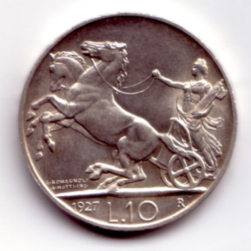 10 Lire Vittorio Emanuele III