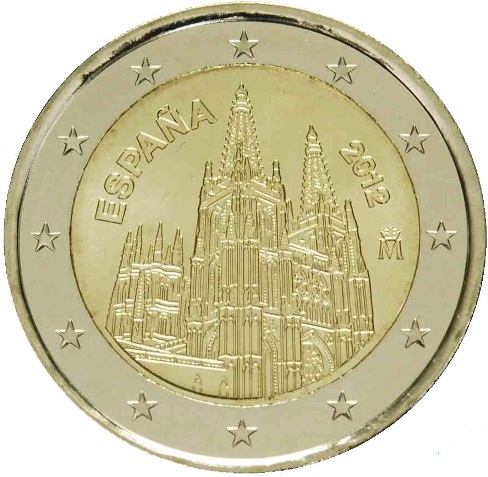 2 Euro Spagna 2012