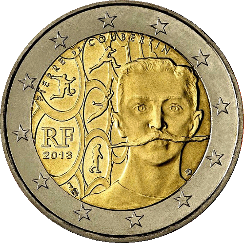 2 Euro Francia 2013
