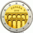 2 Euro Spagna 2016