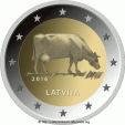 2 Euro Lettonia 2016