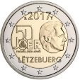 2 Euro Lussemburgo 2017