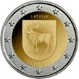 2 Euro Lettonia 2018