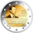 2 Euro Lussemburgo 2018