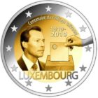 2 Euro Lussemburgo  2019