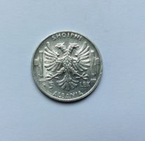 5 Lek Albania   Vittorio Emanuele III