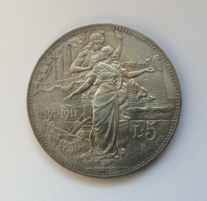 5 lire Vittorio Emanuele III