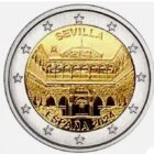 2 Euro Spagna Cattedrale, Alcazar e Archivio generale delle Indie di Siviglia