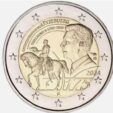 2 Euro Lussemburgo 175° An. morte del granduca Guglielmo II  2024