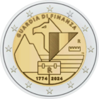 2 Euro Italia Guardia di Finanza2024