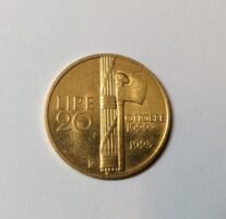 20 Lire Vittorio Emanuele III “Fascetto”