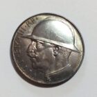20 Lire  Vittorio Emanuele III  Elmetto